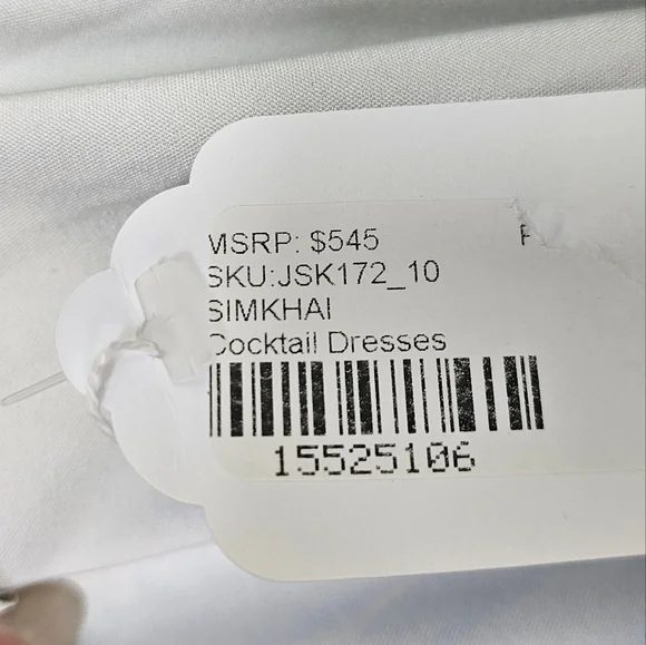 JONATHAN SIMKHAI Women's Watercolor Sleeveless Cowl-Neck Nellie Slip Dress, 10 - Picture 14 of 14